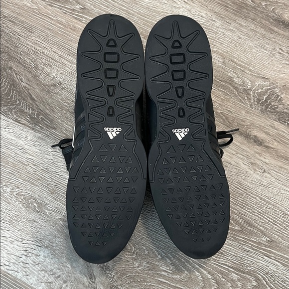 Adidas adipower triple black men’s weightlifting gym shoes size US 9.5 BA7923 main image 12